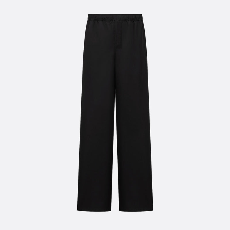 Christian Dior Couture Embroidery Stretch-Waist Pants