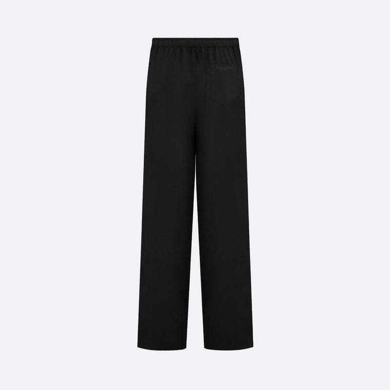 Christian Dior Couture Embroidery Stretch-Waist Pants