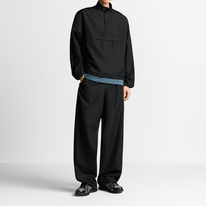 Christian Dior Couture Embroidery Stretch-Waist Pants
