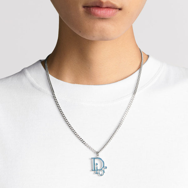 Dior Oblique Pendant Necklace