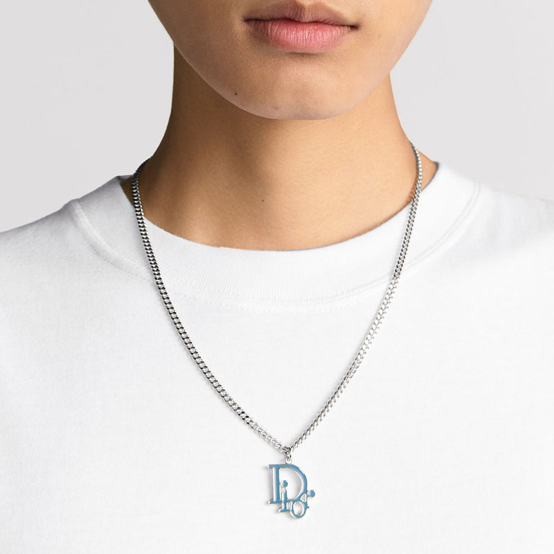 Dior Oblique Pendant Necklace
