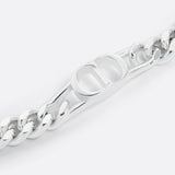CD Icon Thin Chain Link Bracelet