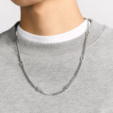 CD Icon Thin Chain Link Necklace