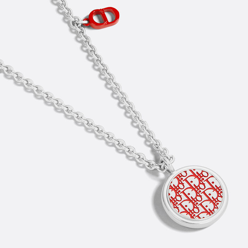 Dior Oblique Pendant Necklace