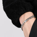Cannage Chain Link Bracelet
