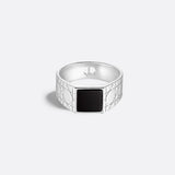 Cannage Signet Ring