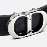 CD Icon Leather Bracelet