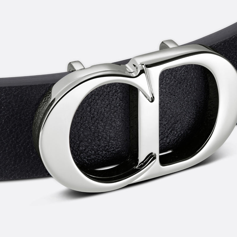 CD Icon Leather Bracelet