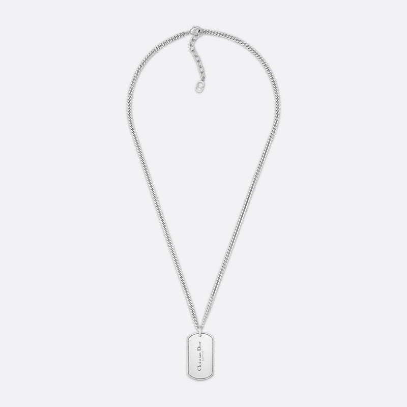 CD Couture Plate Pendant Necklace