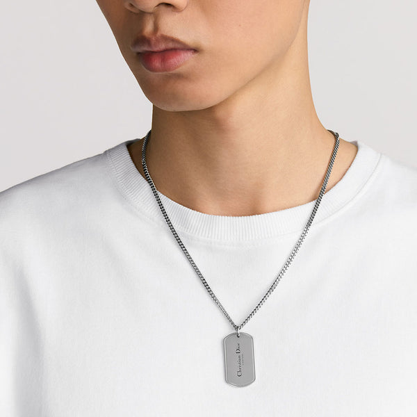 CD Couture Plate Pendant Necklace