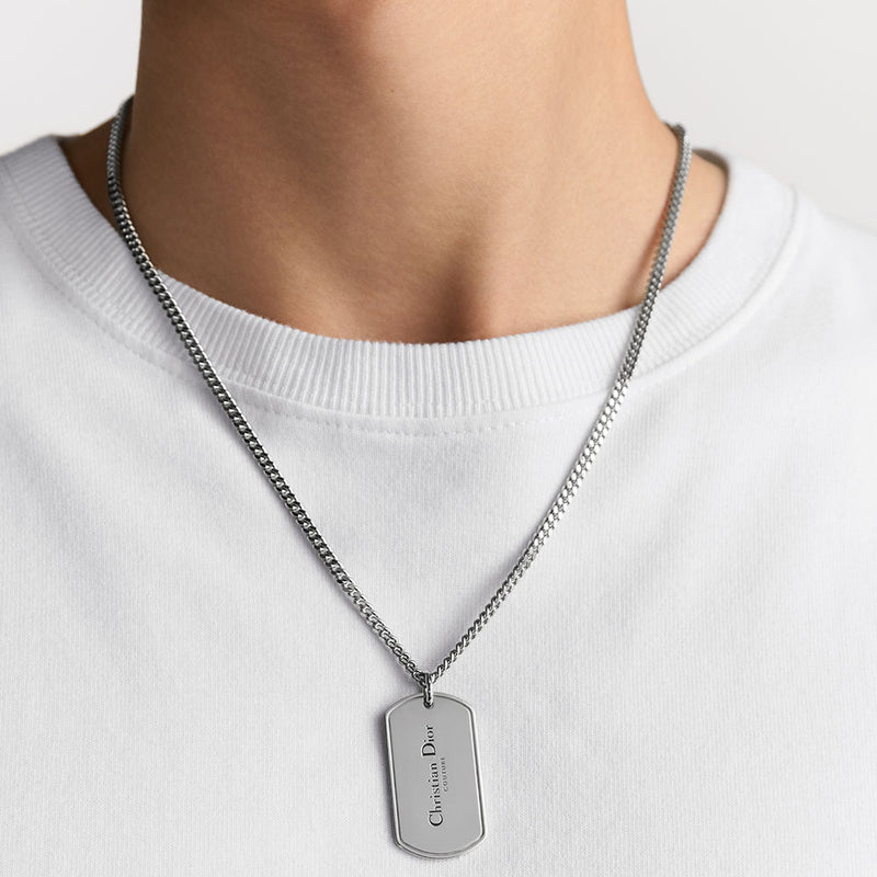 CD Couture Plate Pendant Necklace