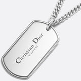 CD Couture Plate Pendant Necklace