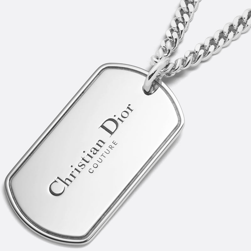 CD Couture Plate Pendant Necklace