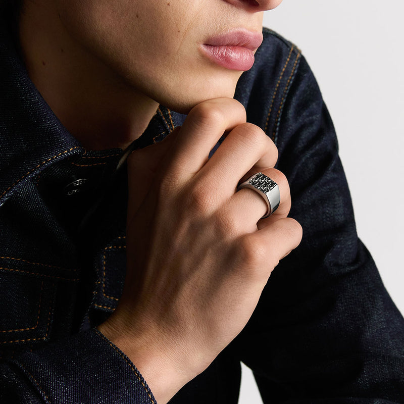 Dior Oblique Signet Ring