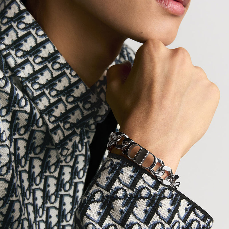 CD Icon Chain Link Bracelet