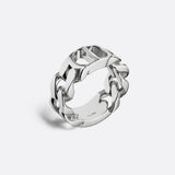 CD Icon Chain Link Ring