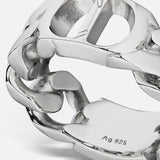 CD Icon Chain Link Ring