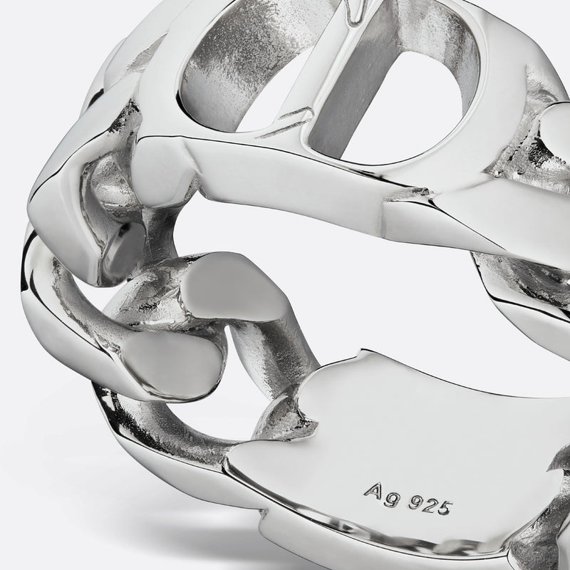 CD Icon Chain Link Ring