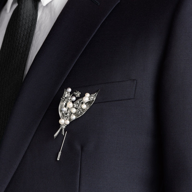 Lily of the Valley Brooch