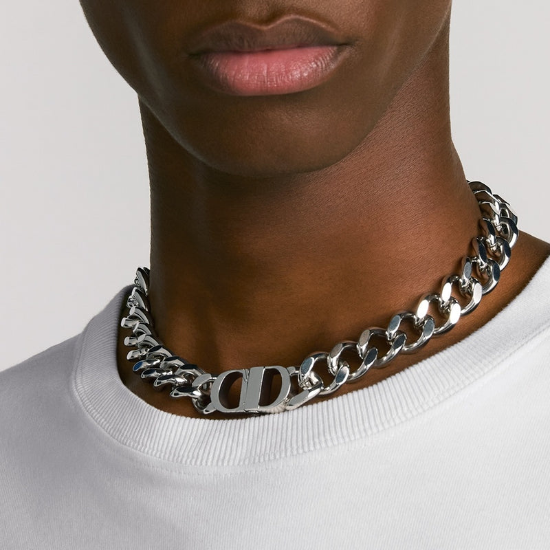 CD Icon Chain Link Necklace