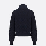 DiorAlps Macrocannage Zipped Cardigan