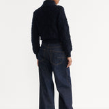 DiorAlps Macrocannage Zipped Cardigan