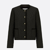 Microcannage Cropped Jacket