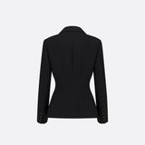 Embroidered Fitted Jacket