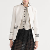 Fitted Jacket with Removable Vest