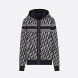 Reversible Zipped Cardigan with Hood