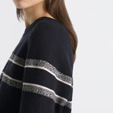 Reversible Round Neck Sweater