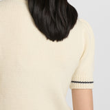 Short-Sleeved Sweater