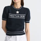 Christian Dior Short-Sleeved Sweater