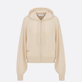 Hooded Zipped Cardigan