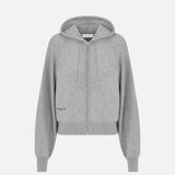 Hooded Zipped Cardigan