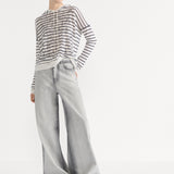 Dior Mariniere Hooded Sweater