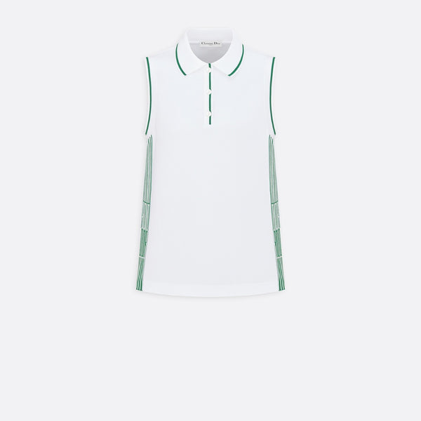 Dior Vibe Sleeveless Polo Shirt