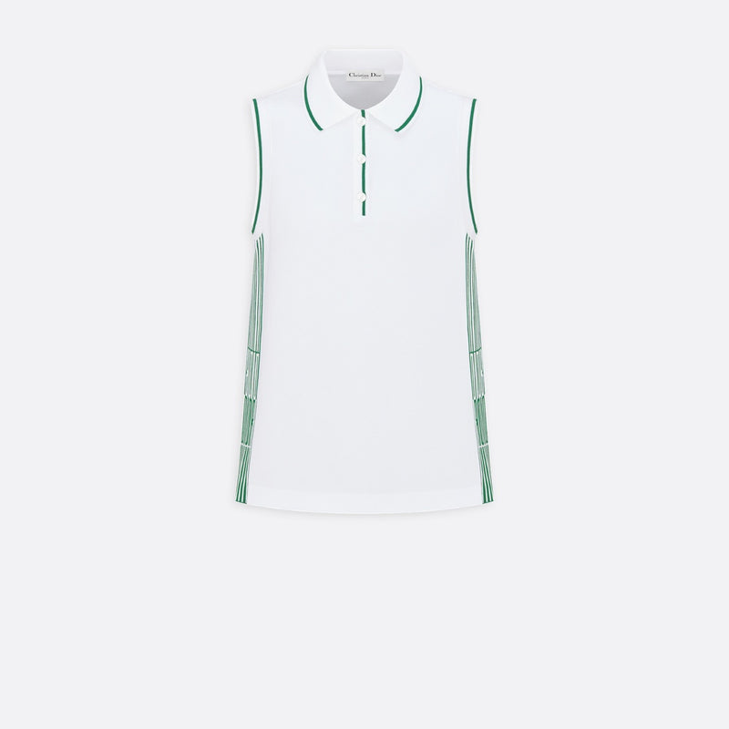 Dior Vibe Sleeveless Polo Shirt