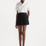 Skort with CD Button