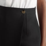 Skort with CD Button