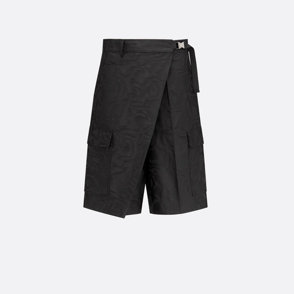 Cargo Wrap Bermuda Shorts