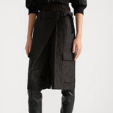 Cargo Wrap Bermuda Shorts