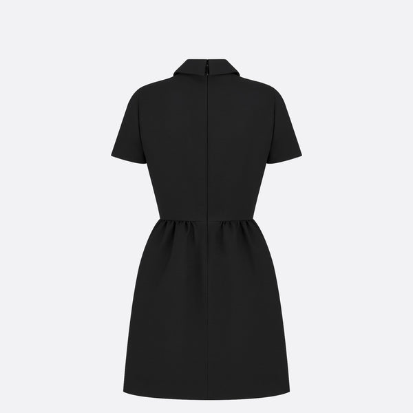 Fitted Dress with CD Buttons