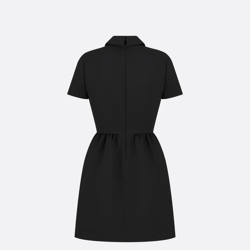 Fitted Dress with CD Buttons