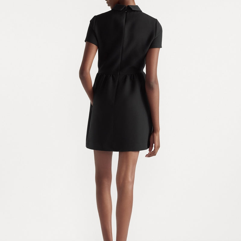 Fitted Dress with CD Buttons