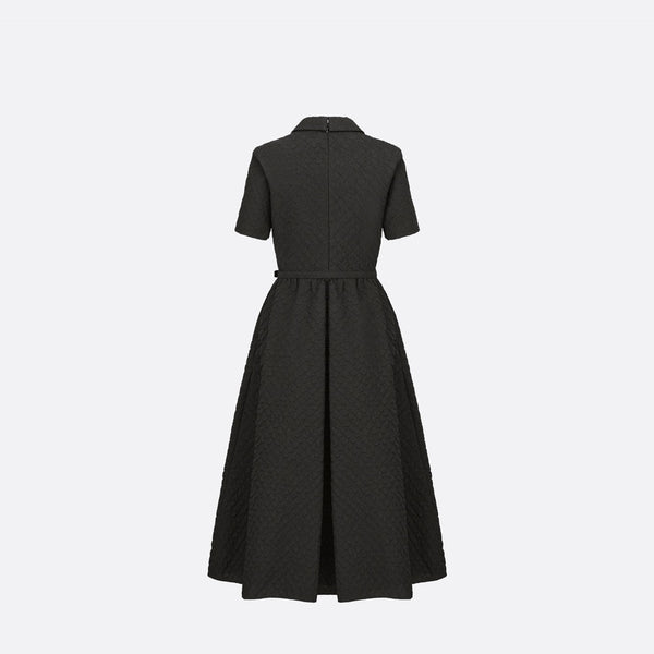 Mid-Length Belted Dress