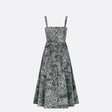 Dioriviera Mid-Length Flared Dress