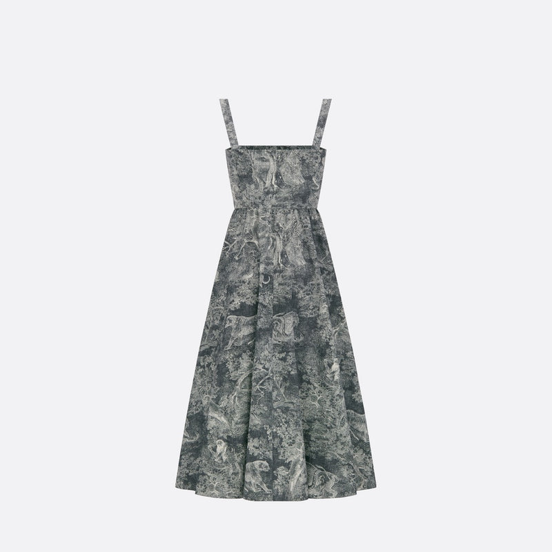 Dioriviera Mid-Length Flared Dress