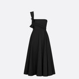 Mid-Length Asymmetric Dress