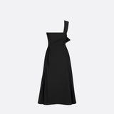 Mid-Length Asymmetric Dress